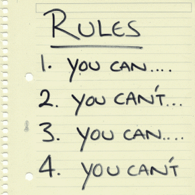 event marketing rules